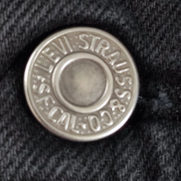 Levi's 514 straight fit jeans black men's size 36x30 - Picture 8 of 9